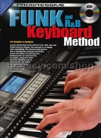 Progressive Funk & R & B Keyboard Method (Book & CD) 