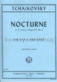 Nocturne, Op. 19 No. 4 - viola & piano