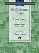 10 Christmas Songs For Solo Voice Med/high