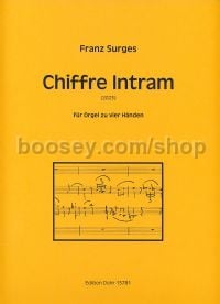 Chiffre Intram - organ 4 hands