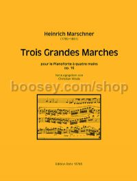 3 Grandes Marches op. 16 - piano 4 hands