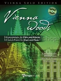 Vienna Woods - C Flute (Book & CD)