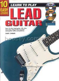 10 Easy Lessons Lead Guitar (Book & CD & Free DVD)