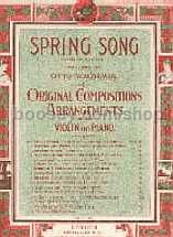 Spring Song Violin & Piano 