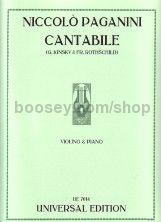 Cantabile - violin & piano