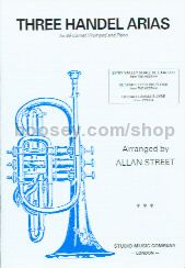 Three Handel Arias - trumpet & piano