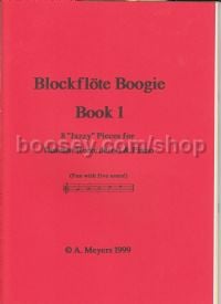 Blockfloete Boogie Book 1 Descant Recorder & Pno 