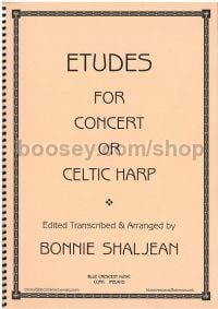 Etudes for Concert or Celtic Harp