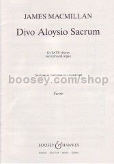 Divo Aloysio Sacrum (SATB)
