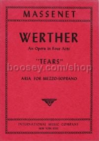 Tears From "werther" Mezzo (fr/eng) 