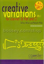 Creative Variations for Clarinet vol.1 (Book & CD)