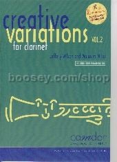 Creative Variations for Clarinet vol.2 (Book & CD) 