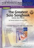 Greatest Solo Songbook Clarinet/Bass Clarinet (Book & CD) 