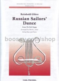 Russian Sailor's Dance (from the Red Poppy) for double bass & piano