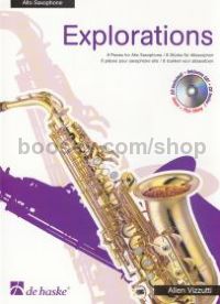 Explorations Ato Sax (Book & CD)