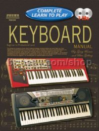 Complete Learn To Play Keyboard Manual + CDs 