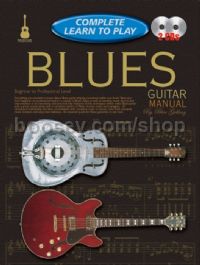 Complete Learn To Play Blues Guitar Manual & CDs