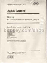 Gloria (set of parts) brass & organ