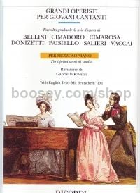 Grandi Operisti per Giovani Cantanti (Mezzo-Soprano & Piano)