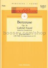 Berceuse Op. 16 Flute & Piano CD Solo series