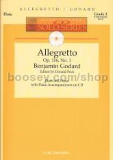 ALLEGRETTO Op. 116 No.1 Flute & Piano CD Solo series