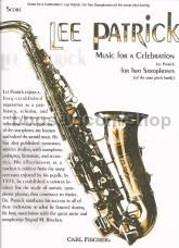 MUSIC FOR A CELEBRATION 2 Saxes 