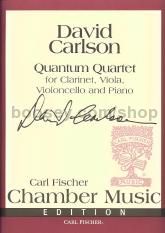 CARLSON QUANTUM QUARTET Cl/Va/Vc/Piano 