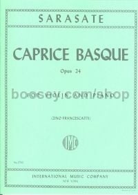 CAPRICE BASQUE Op. 24 Violin /Piano 