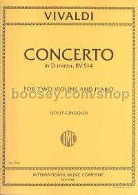 Concerto Dmin 2 Violin 