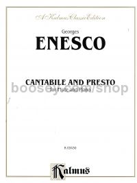 Cantabile et Presto Flute & Piano 