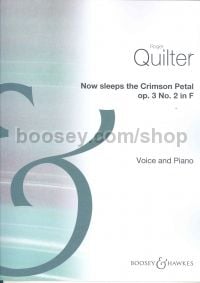 Now Sleeps the Crimson Petal Op. 3/2 No.3/4 in F