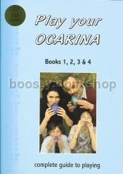 Ocarina Play Your Ocarina Omnibus (Bks 1-4)+ 4 CDs