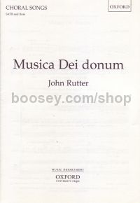 Musica Dei Donum (SATB & Flute)