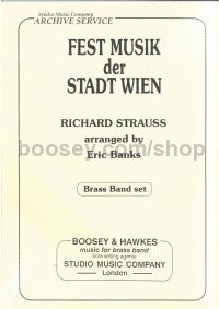 Fanfare from "Festmusik der Stadt Wien TrV 286/AV 133" (brass band set)