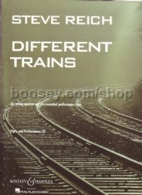 Different Trains (String Quartet & CD)