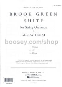Brook Green Suite   Full Score