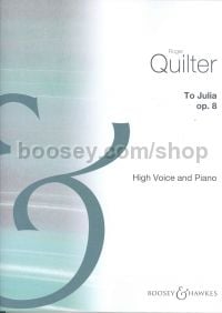 To Julia (High Voice & Piano)