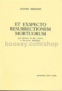 Et Exspecto Resurrectionem (Pocket Score)