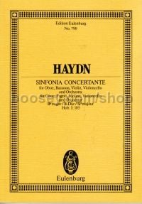 Sinfonia Concertante in Bb Major, Hob.I:105 (Orchestra) (Study Score)