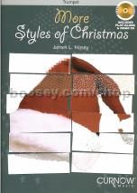 More Styles of Christmas (Trumpet) Book & CD