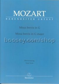 Missa Brevis K140 Vocal Score