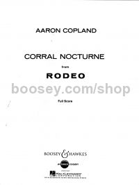 Corral Nocturne (Rodeo) (Orchestra)