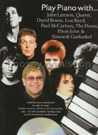 Play Piano with . . . John Lennon, Queen, David Bowie, Lou Reed, plus . . . (Book & CD)