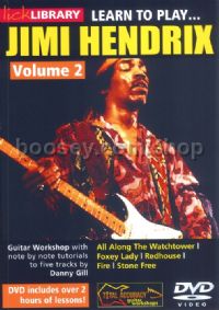 Learn To Play . . . Jimi Hendrix 2 (Lick Library series) DVD