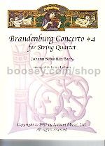 Brandenburg Concerto No4 String Quartet