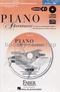 Piano Adventures Lesson Book Level 2b Background CD