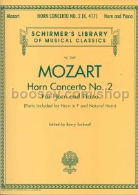 Horn Concerto No2 Horn & Piano (Schirmer's Library of Musical Classics)