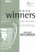 Easy Winners Descant Recorder (Book & CD)