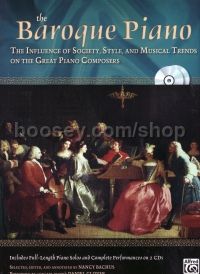 Baroque Piano History of Piano Masterworks (Book & CD)
