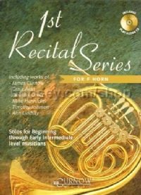 1st Recital Series F Horn (Book & CD)